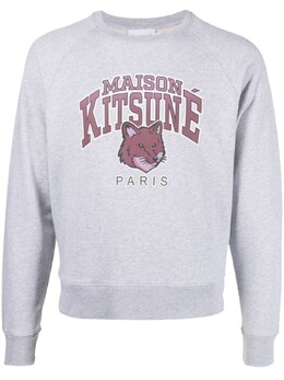 Maison Kitsuné: Серая толстовка 