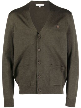 Maison Kitsuné: Кардиган из шерсти 