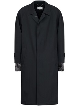 Maison Margiela: Чёрное пальто  Anonymity Of The Lining