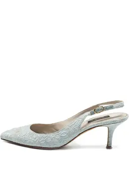 Dolce & Gabbana Pre-Owned: Светлые туфли 