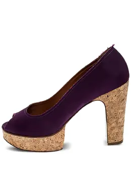 Lanvin Pre-Owned: Фиолетовые туфли 