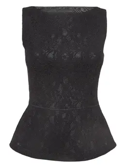 Moschino Pre-Owned: Топ с растительным принтом 