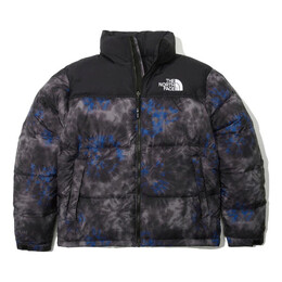 The North Face: Чёрная куртка  Nuptse
