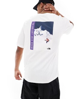 The North Face: Белая футболка 