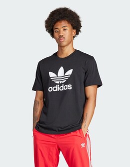 Adidas: Чёрная футболка  Adicolor