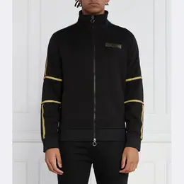 Armani Exchange: Чёрная толстовка 