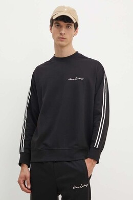 Armani Exchange: Чёрная толстовка 