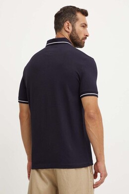 Armani Exchange: Тёмное поло 