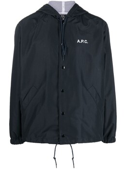 A.P.C.: Синяя куртка  Greg