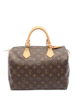 Louis Vuitton Pre-Owned: Коричневая сумка 