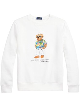 Polo Ralph Lauren: Белая толстовка 