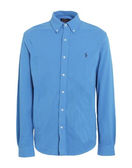Polo Ralph Lauren: Синяя рубашка 