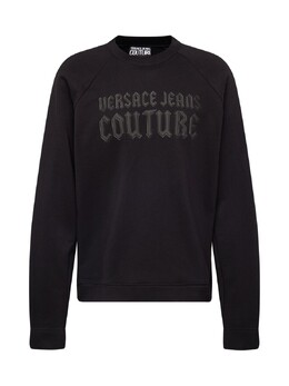 Versace: Чёрная толстовка 