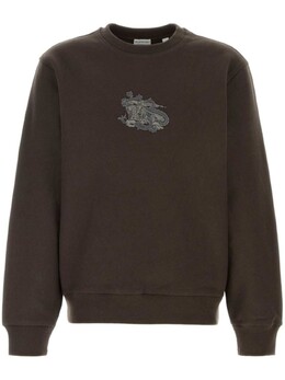 Burberry: Толстовка с принтом 