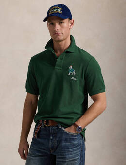 Polo Ralph Lauren: Зелёное поло 