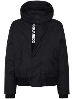 Dsquared2: Чёрный пуховик 
