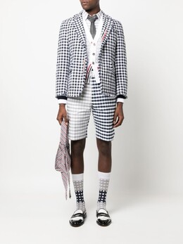 Thom Browne: Серая рубашка  RWB