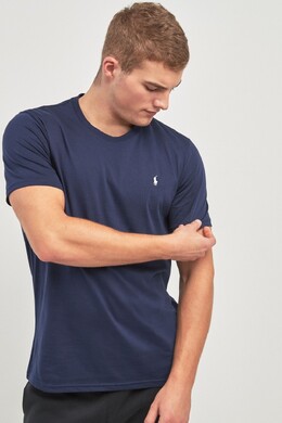Polo Ralph Lauren: Синяя футболка 