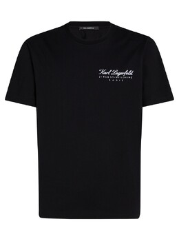 Karl Lagerfeld: Чёрная футболка 