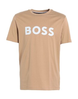 BOSS: Однотонная футболка 