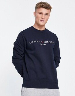 Tommy Hilfiger: Тёмная толстовка 