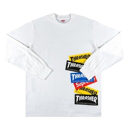 Supreme: Свитшот  Thrasher с длинным рукавом