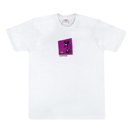 Supreme: Белая футболка  Mouse
