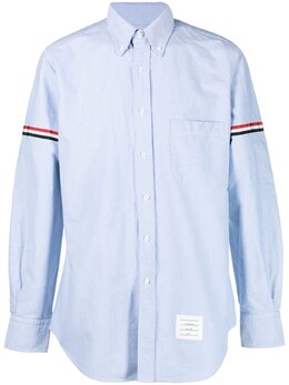 Thom Browne: Синяя рубашка 