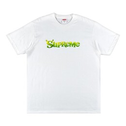 Supreme: Белая футболка  Shrek
