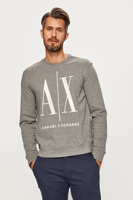 Armani Exchange: Серая толстовка 