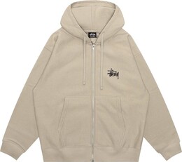 Stussy: Толстовка цвета хаки 