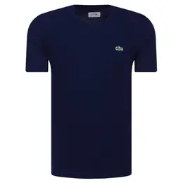 Lacoste: Синяя футболка 