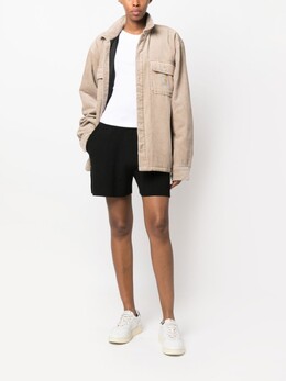 Carhartt WIP: Коричневая рубашка 