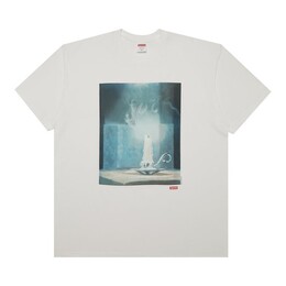Supreme: Белая футболка  Fuck