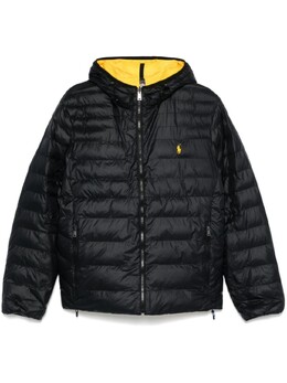 Polo Ralph Lauren: Пуховик с вышивкой 