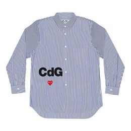 Comme Des Garçons Play: Рубашка в полоску 