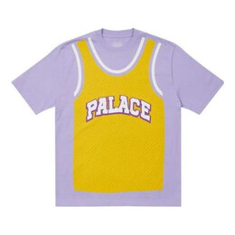 Palace: Фиолетовая футболка 