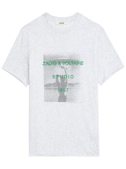 Zadig&Voltaire: Белая футболка 