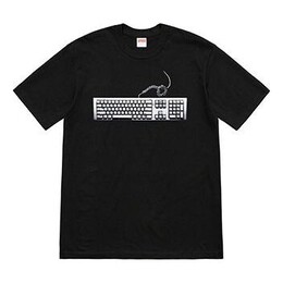 Supreme: Чёрная футболка  Keyboard
