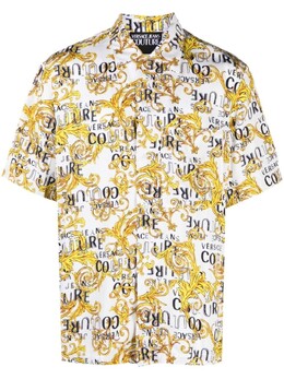 Versace Jeans Couture: Рубашка с коротким рукавом 