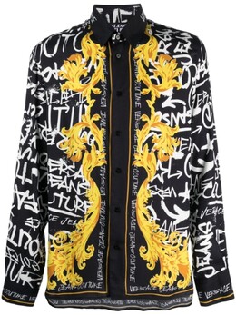 Versace Jeans Couture: Рубашка с длинным рукавом 