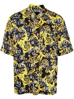 Versace Jeans Couture: Рубашка с коротким рукавом 