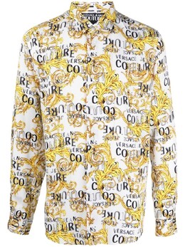 Versace Jeans Couture: Рубашка с принтом 