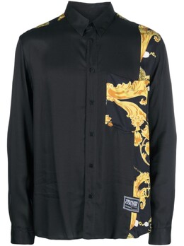 Versace Jeans Couture: Рубашка с воротником 