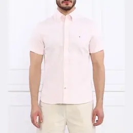 Tommy Hilfiger: Розовая рубашка 