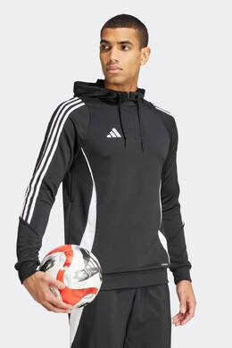 Adidas: Толстовка  Tiro с капюшоном