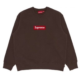 Supreme: Коричневая толстовка  Box Logo