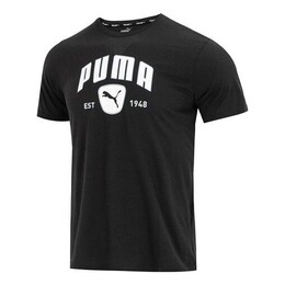 PUMA: Чёрная футболка  Performance