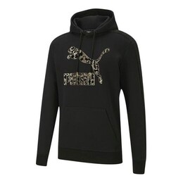 PUMA: Чёрная толстовка 