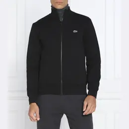 Lacoste: Чёрная толстовка 